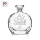 America250™ Tall Ship 23oz Whiskey Decanter