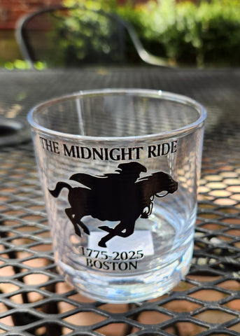 Midnight Ride Rocks Glass