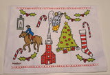 Old North Church Christmas Tea Towel