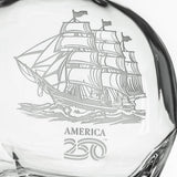 America250™ Tall Ship 23oz Whiskey Decanter