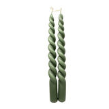 Twisted Taper Candles, 2/bag, 12 bags per carton: 14 Lilac