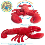 Lenora The Lobster | 13 Inch Stuffed Animal Plush