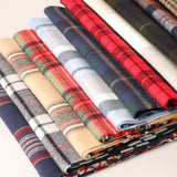 Cashmere Feel Plaid Pattern Scarf - Multiple-Pattern Print: ATW21001-CAMEL / ONE SIZE