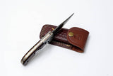 DAMASCUS FOLDING KNIFE