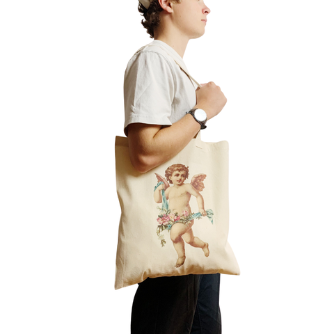 Baby Angel Cherub Tote Bag