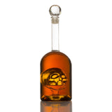 Skull Decanter Long Neck Spooky