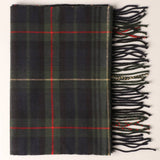 Cashmere Feel Plaid Pattern Scarf - Multiple-Pattern Print: ATW21001-CAMEL / ONE SIZE