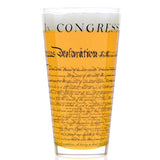 Declaration of Independence - American Heritage - Pint Glass