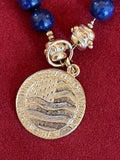 USA 250 Blue Lapis Necklace