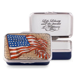 The American Vintage Flag Enamel Box