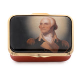 George Washington Enamel Box