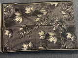 Falling Leaves Black Scarf