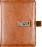 Brown Artisan Locking Journal