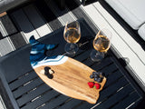 Resin Whale Charcuterie Board With Ocean Waves