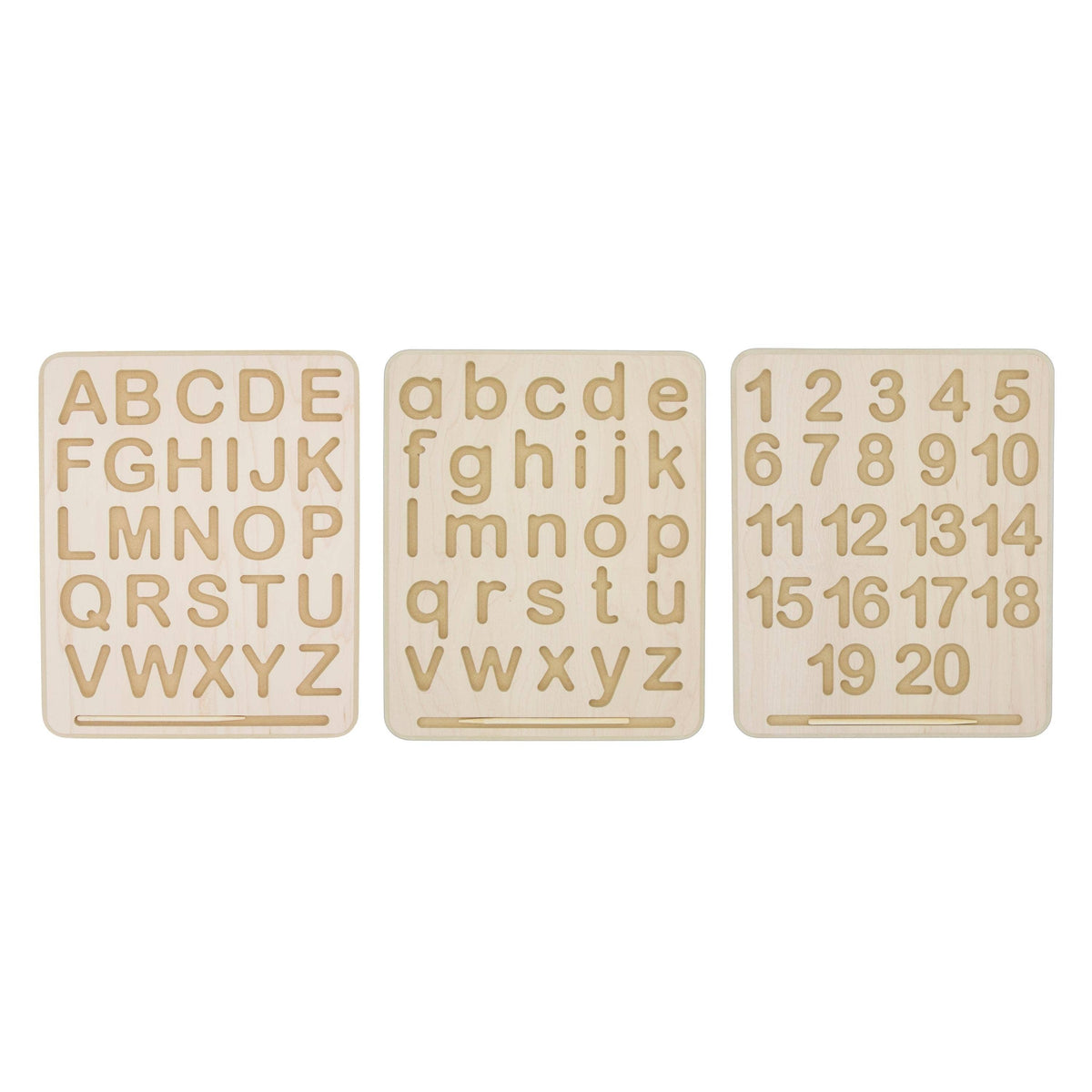 Wooden Numbers Tracing Boards w/ Stylus – Two Lanterns Gifts At Old ...