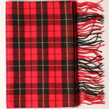 Cashmere Feel Plaid Pattern Scarf - Multiple-Pattern Print: ATW21001-CAMEL / ONE SIZE