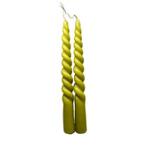 Twisted Taper Candles, 2/bag, 12 bags per carton: 13 Royal Blue