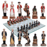 Chess Set - American Revolutionary War