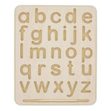 Wooden Uppercase Alphabet Tracing Boards w/ Stylus