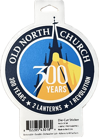 Old North Anniversary Sticker