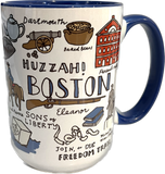 Boston Collage Souvenir Mug