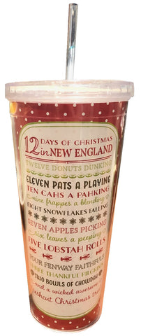 Christmas in New England Tumbler Cup