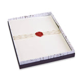 Classic Linen Stationery Set Gift Box