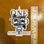 One if By Land Sticker