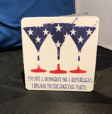 Cocktail Party Coaster
