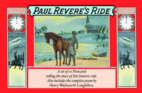 Paul Revere's Ride Postcard Pack