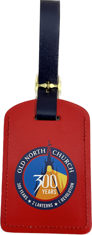 Old North Anniversary Luggage Tag