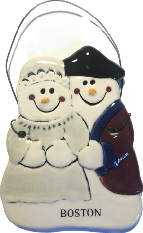 Snowcouple Ornament