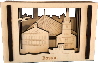 Boston Sites Diorama