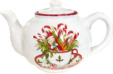 Christmas Teacup Teapot