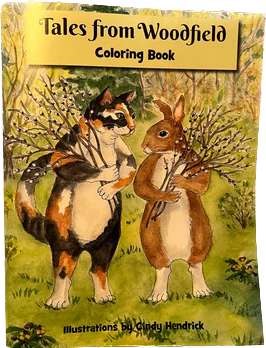 Tales from Woodfield Coloring Book